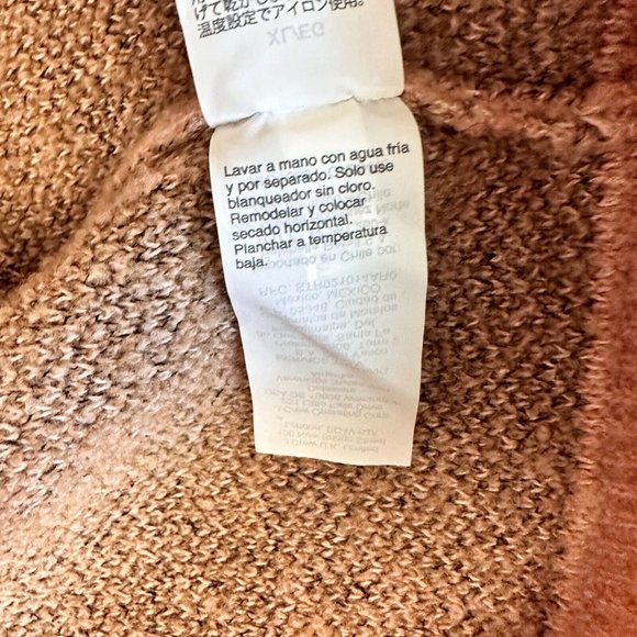 Madewell Sweater in Leopard Womens XL Shrunken Pullover Pink Animal Print - Picture 10 of 16